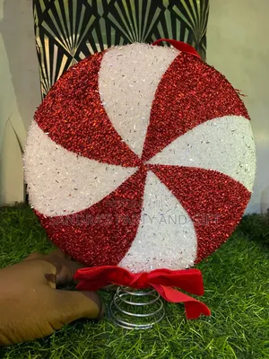 VIP Christmas Tree Topper - Lollipop Design