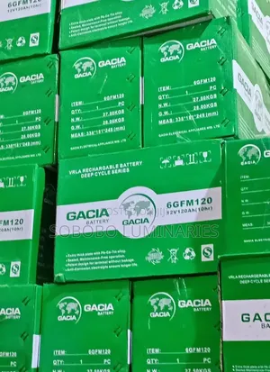 Gacia 120Ah Baturin Dry Cell