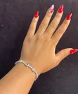 Kayan Saka na Hannu na Mata na Silver-Plated Zircon daga Accessories by Me - 4