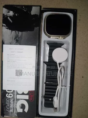 Kirotech Ultra 3 Smart Watch - Brand New Black