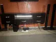 Used Brown Wooden TV Stand - 2