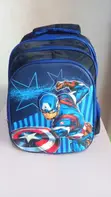 Classy Blue School Backpack - Brand New - 2