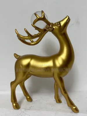 Luxury Decorative Figurines - Gold & Black