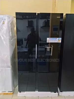 New Polystar 520L Inverter Side-by-Side Fridge with Water Dispenser