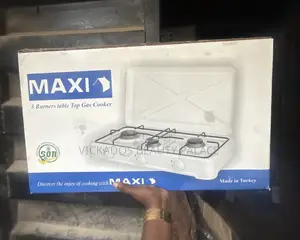 Maxi 3-Burner Tabletop Gas Cooker