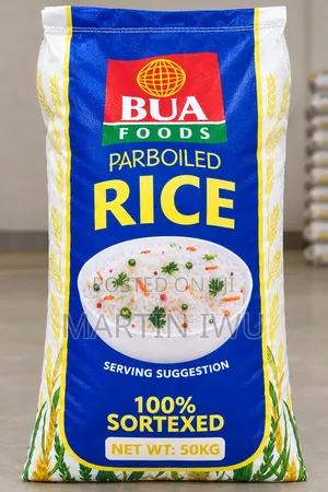 BUA Shinkafar Parboiled - 50kg