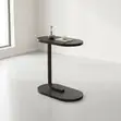 C-Shape Round Side Coffee Stool/Corner Sofa Side Stool - 2