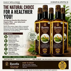 Ravella Organic Herbal Wine - Daily Health Booster