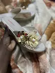 Bold Wedge Slippers - Girman 42 (Yana da girma) - 4