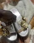 Bold Wedge Slippers - Girman 42 (Yana da girma) - 5