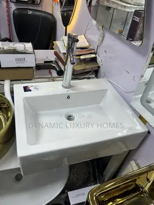 Farin Bristan Ceramic Countertop Wash Hand Basin