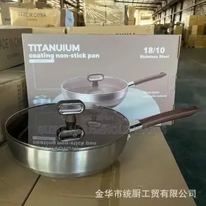 Titanium 18/10 Cookware Set
