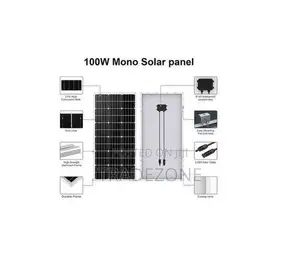 Sunshine 100W Monocrystalline Solar Panel