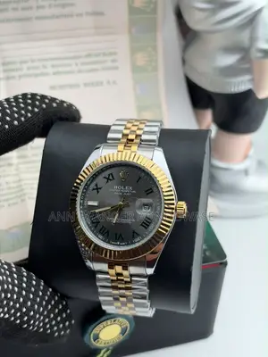 Rolex Just-Date Mechanical Wrist Watch