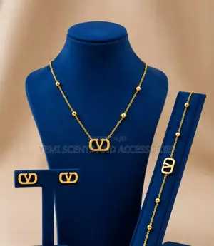 Stainless Steel Gold-Plated Necklace