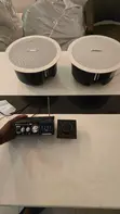 Bose Ceiling Speakers and Mini Amplifier (Used) - 1