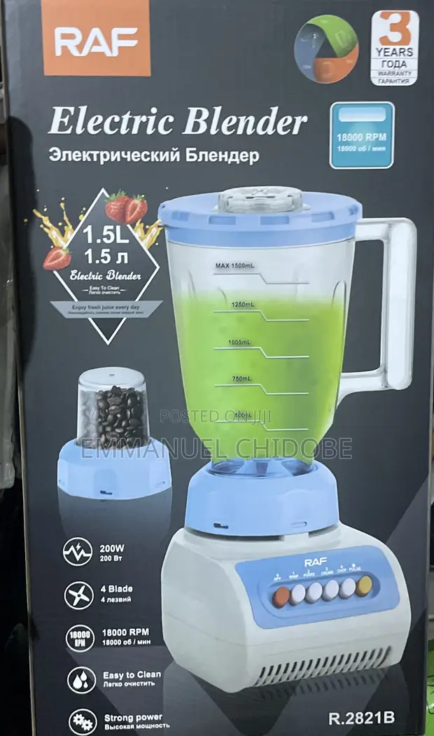 Raf 999 Electric Blender - 1
