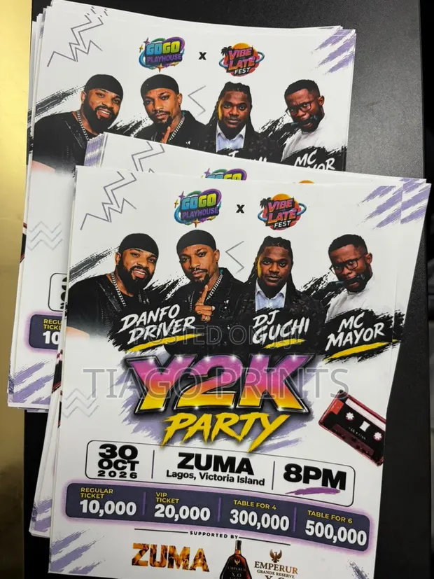 Paper Flyer Printing Service - 1