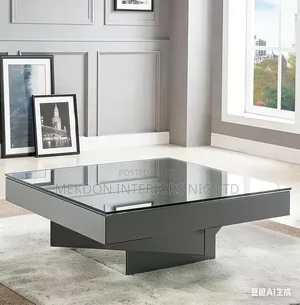 Glass Top Center Table