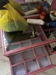 Dressing Table with Mirror and Drawers - 3