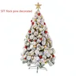 Luxury Snow Flocked Pine Christmas Tree - 1