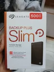 Seagate Backup Plus Slim 500GB External HDD - 1