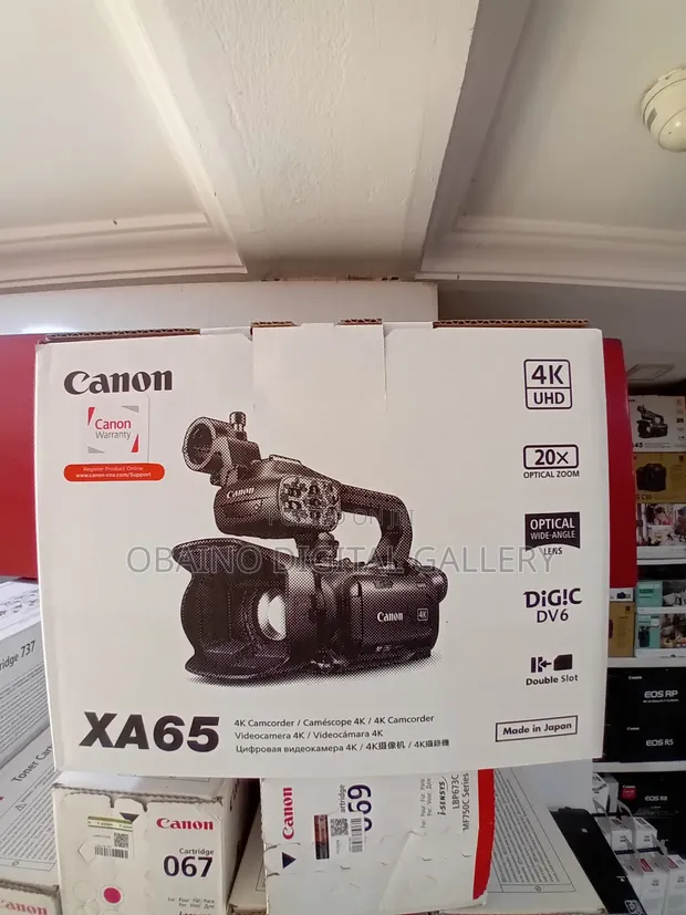 Canon XA65 Professional Camcorder - 1
