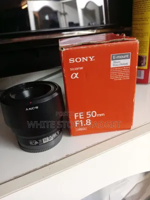 Sony FE 50mm F1.8 Lens