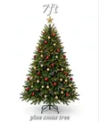 Decorated Pine Christmas Tree - 1