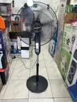Brand New Solar Fan with Panel, 3 Bulbs, Remote - 2
