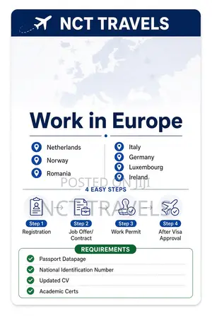 Europe Work Visa Assistance by NCT Travels