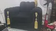 Single Seat Sofa - Black - 1