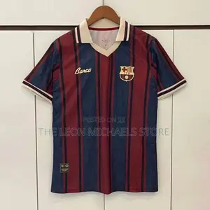 Barcelona Retro Football Kit