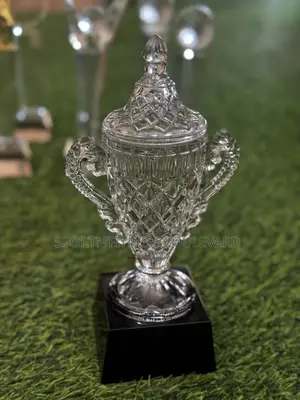 Golf Crystal Trophy Cup