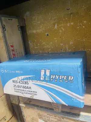4.2kWh 25.6V Hyper Power Solar Lithium Battery - Brand New
