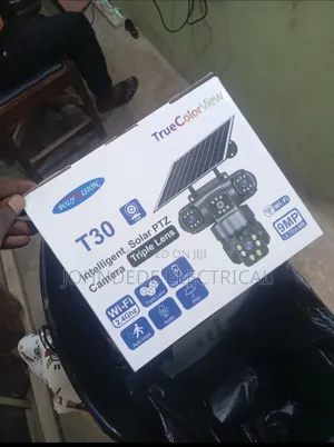 Polyvision Wifi Kamara mai Lens Goma da Hasken Rana