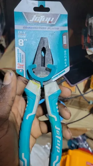 JcTop 8-Inch Combination Pliers - Chrome Vanadium Steel