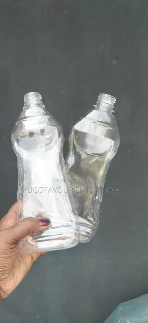 Uche Plastic Containers for Liquid Soap (1L, 500ml, 250ml)