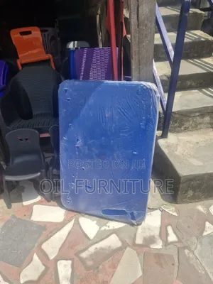 Multipurpose Blue Plastic Table for Events, Home & Garden