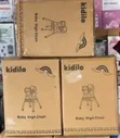 Kidilo 2-in-1 High Chair - 2
