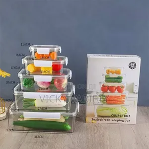 5pcs GE Acrylic Abubuwan Ajiye Abinci