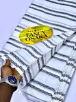 Fancy Osaka Tissue Cord Lace Fabric - Brand New - 4