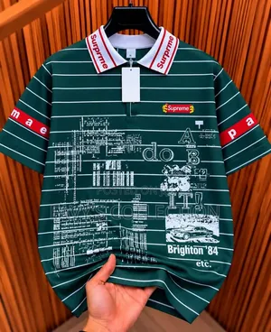 Supreme Men's Silk Green Classic T-Shirt