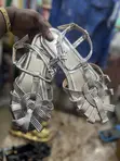 Cora Net Sandals - Multicolor - 1