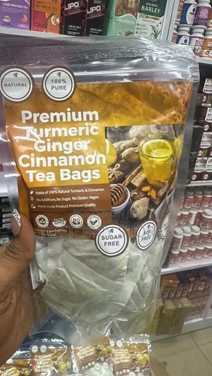 Turmeric Ginger Cinnamon Herbal Teabags