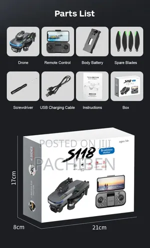 S118 Dual Lens Camera Drone