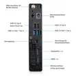 Sabon Dell OptiPlex 3080 Micro Tower Desktop - i5, 8GB RAM, 256GB SSD - 2