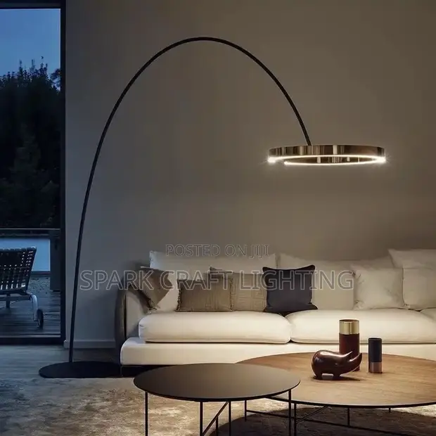Modern LED Arc Floor Lamp - 1