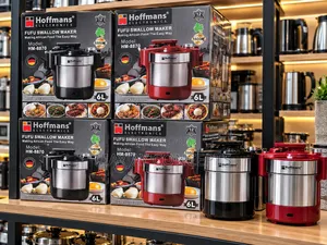 Hoffmans 6L 1000W Mai Daka Yam na Lantarki | Mai Yin Fufu & Swallow HM-8870
