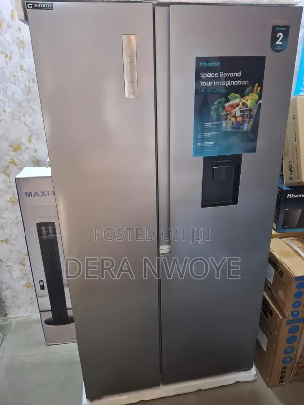 Brand New Hisense Side by Side Refrigerator - 1
